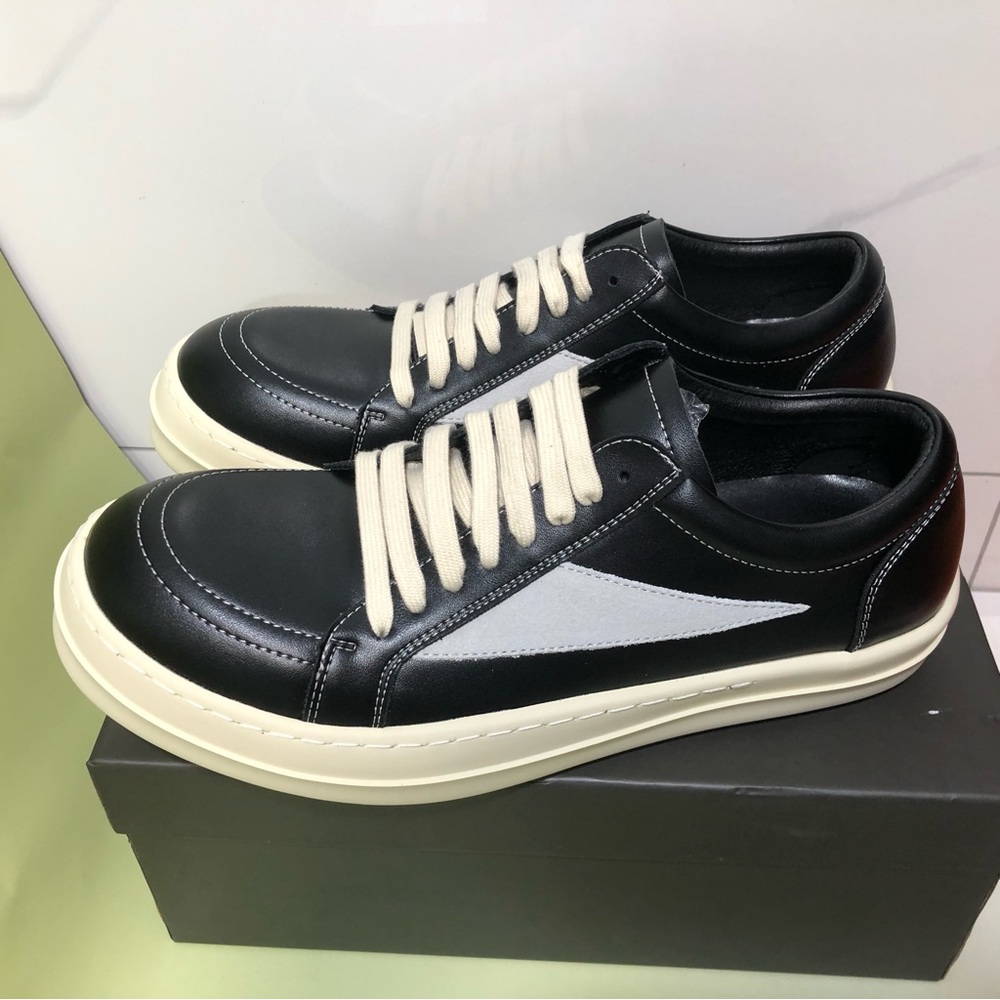 Rick Owens Black and White Women’s Shoes